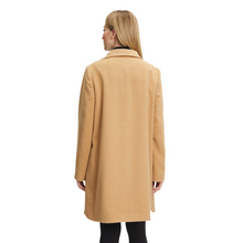 Load image into Gallery viewer, Betty Barclay A Line Coat | Coffee
