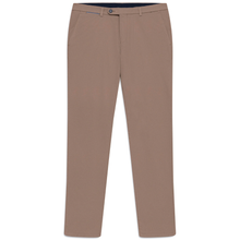 Load image into Gallery viewer, Front view of Bugatti Lightweight Cotton Chinos, in Sand, with a white background.
