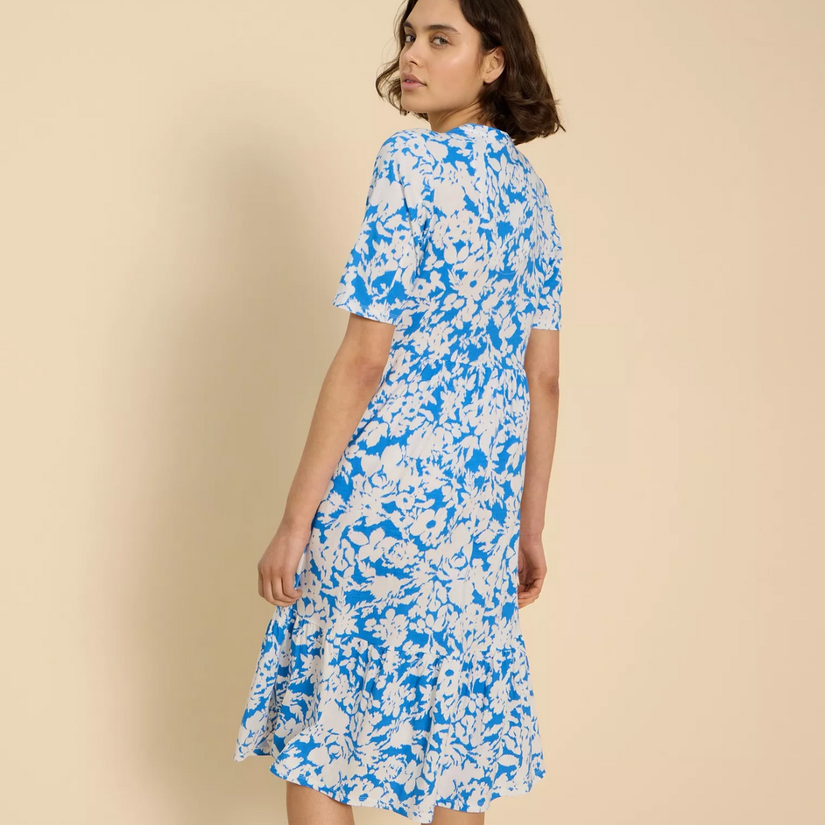 Naya Jersey Dress | Blue