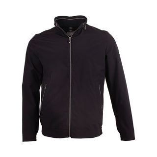 Navy jacket on a white background