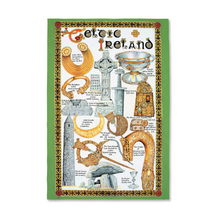 Load image into Gallery viewer, Celtic Ireland Cotton Tea Towel
