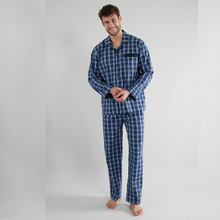 Load image into Gallery viewer, Gotzburg Pure Cotton Check Mens Pyjamas
