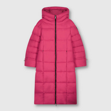 Load image into Gallery viewer, Rino &amp; Pelle Long Padded Hooded Coat | Jewel
