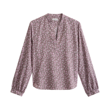 Load image into Gallery viewer, Floral patterned blouse on a white background
