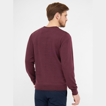 Load image into Gallery viewer, Man wearing a maroon sweater on a white background
