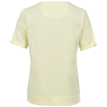 Load image into Gallery viewer, Light yellow t-shirt on a white background
