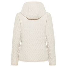 Load image into Gallery viewer, Barbara Lebek Quilted Hooded Jacket | Panna Cotta
