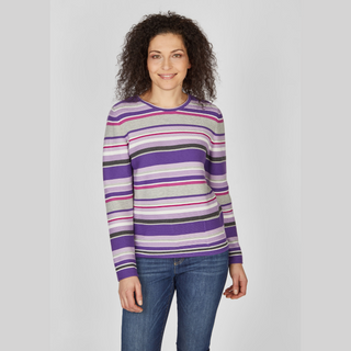Rabe Stripe Pullover | Violet