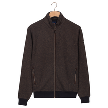 Load image into Gallery viewer, Brown jacket on a hanger against a white background
