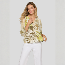 Load image into Gallery viewer, Rabe Viscose Blouse | Palm Trees
