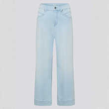 Load image into Gallery viewer, Rabe Wide Leg Cropped Denim Trousers
