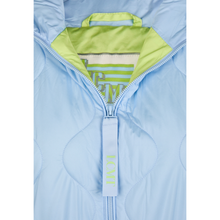 Load image into Gallery viewer, Ice Blue Hooded Puffer LCMT
