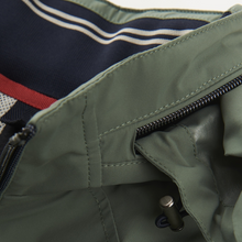 Load image into Gallery viewer, Bugatti Lightweight Jacket with Zip Out Hood | Navy / Green
