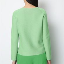Load image into Gallery viewer, Marc O&#39;Polo V Neck Pullover | Mint / Lilac
