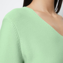 Load image into Gallery viewer, Marc O&#39;Polo V Neck Pullover | Mint / Lilac
