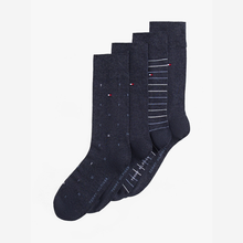 Load image into Gallery viewer, Tommy Hillfiger Gift Box 4 Pack Socks
