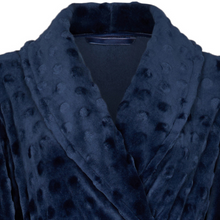 Load image into Gallery viewer, Pastunette Dressing Gown | Dark Pink / Dark Navy

