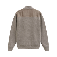 Load image into Gallery viewer, Brown sweater with a pattern on a white background
