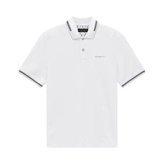 Bugatti Cotton Polo w Collar Trim