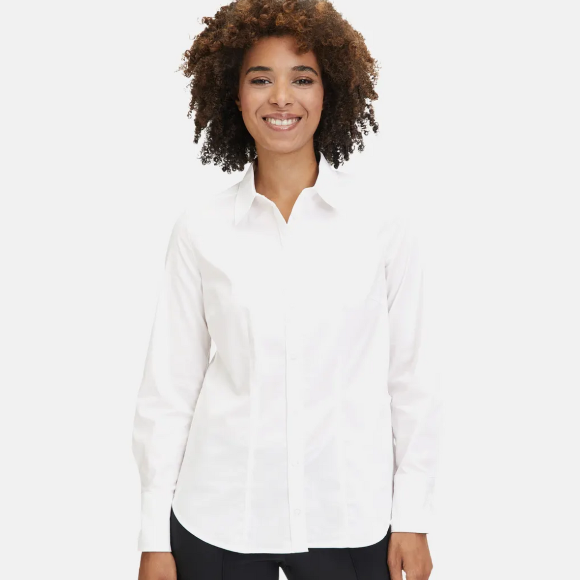 Casual Fit Shirt Blouse | White