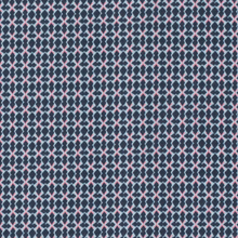 Load image into Gallery viewer, Patterned fabric with a geometric design on a blue and pink background
