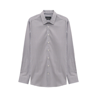 Checkered shirt on a white background