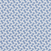Load image into Gallery viewer, Pattern of blue geometric shapes on a white background
