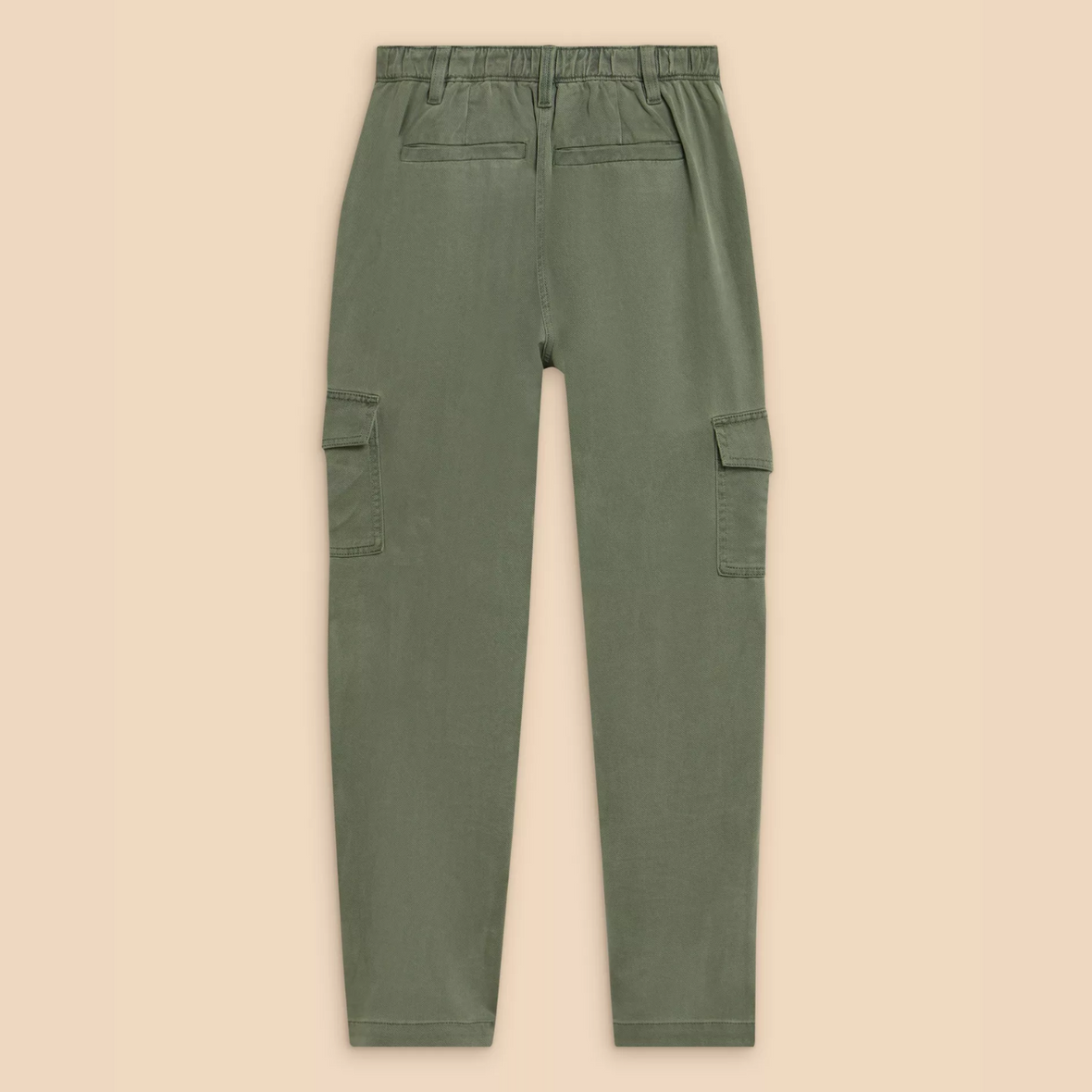 Arlo Tencel Cargo Trouser | Green