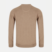 Load image into Gallery viewer, Beige sweater on a light gray background
