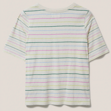 Load image into Gallery viewer, Annabel Stripe Tee | White Multi
