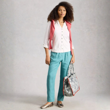 Load image into Gallery viewer, Lady in Shirt on Grey Background 
