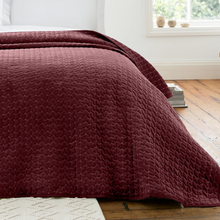 Load image into Gallery viewer, Image of bedspread on bed 
