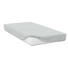Load image into Gallery viewer, Belledorm 400TC Egyptian Cotton Fitted Sheet 46cm | White / Ivory
