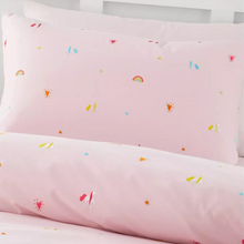 Load image into Gallery viewer, Bianca Embroidered Unicorn Duvet Set
