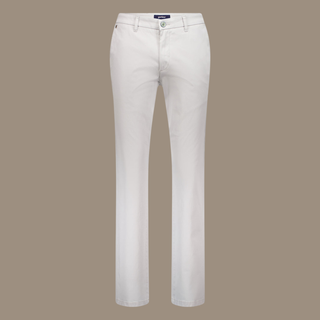 White jeans on a beige background