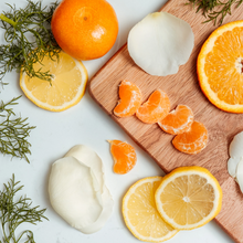 Load image into Gallery viewer, Mediterranean Citrus &amp; Coastal Wildflowers Candle
