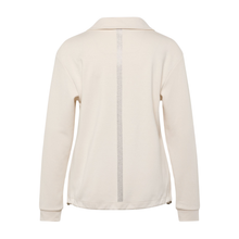 Load image into Gallery viewer, Beige jacket with a zipper on a white background
