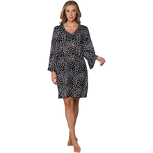 Load image into Gallery viewer, Pastunette Woven Cotton Beach Dress Black
