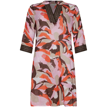 Load image into Gallery viewer, Pastunette Pink Print Cotton Beach Dress

