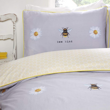 Load image into Gallery viewer, Bee Kind Duvet Set

