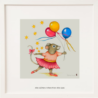She Sparkles Wherever She Goes 6 x 6 | Belinda Northcote Picture Frame