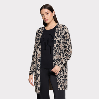 Betty  Barclay Leopard Cardigan