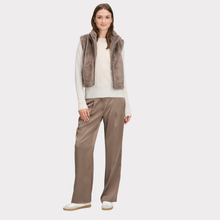 Load image into Gallery viewer, Betty Barclay Fur Gilet | Brown
