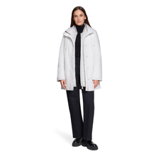Load image into Gallery viewer, Lady in stone jacket on white background 
