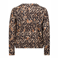 Load image into Gallery viewer, Leopard print sweater on a white background
