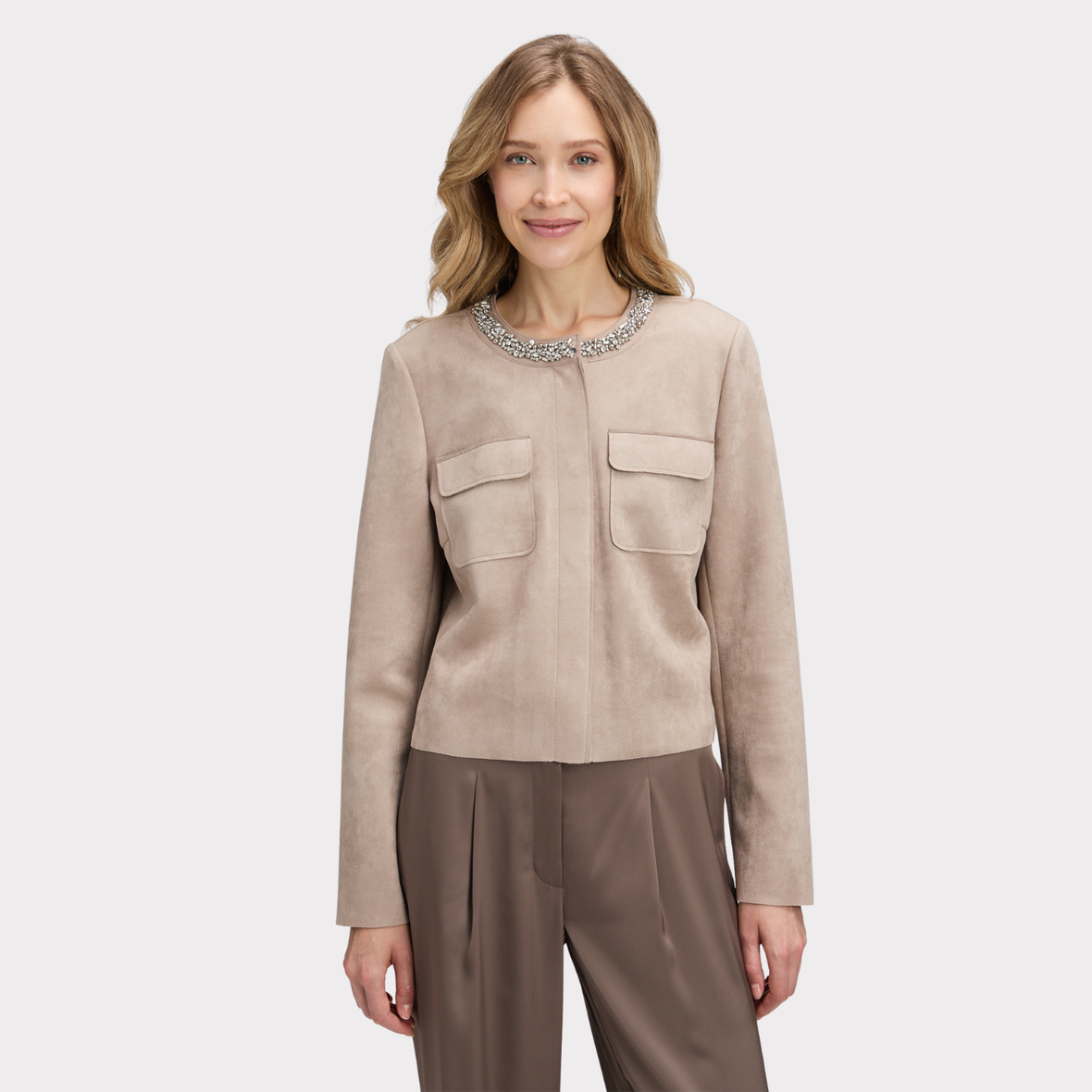 Betty Barclay Jewel Collar Jacket