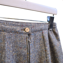 Load image into Gallery viewer, Brendella Taupe Tweed Skirt
