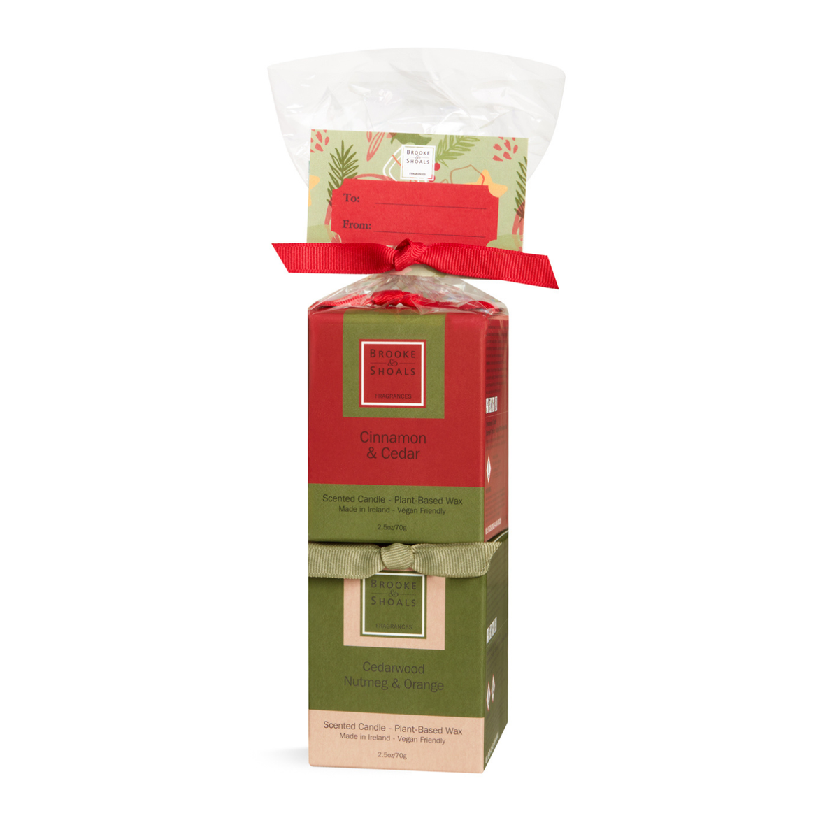 Brooke & Shoals Christmas Gift Pack (2 travel candles)