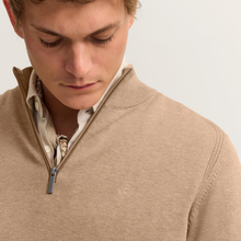 Load image into Gallery viewer, Upclose of zip detail on jumper 
