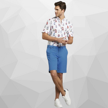 Load image into Gallery viewer, Shorts on model with shirt and trainers
